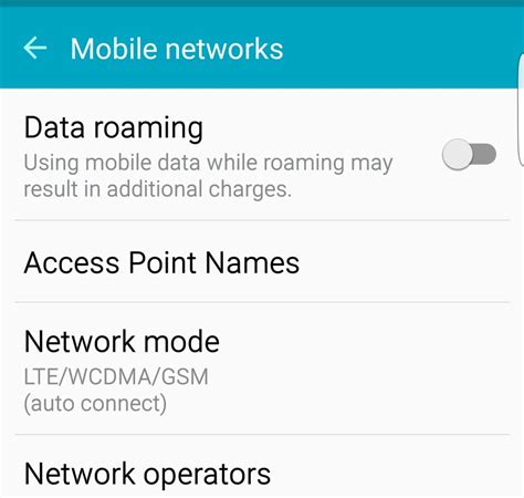 samsung apn settings